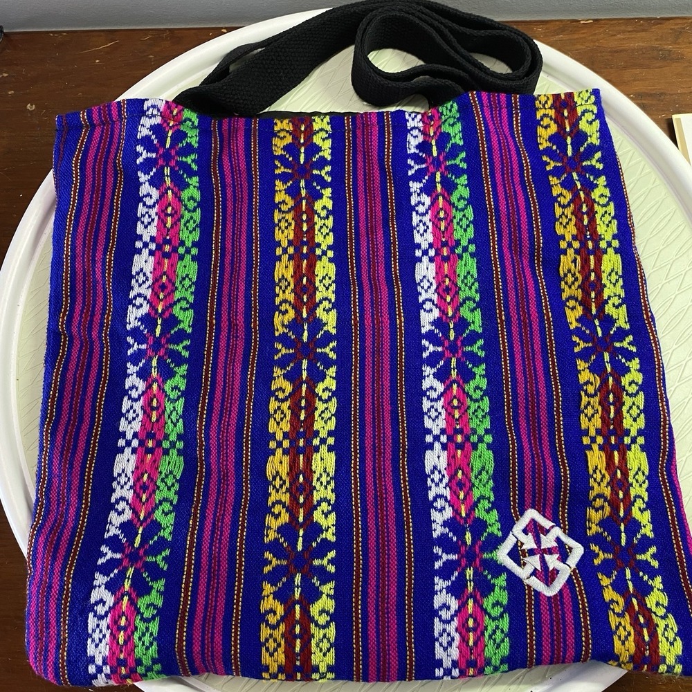 Challenge Enterprises Colorful Purse Bag Mexican Perhaps. Hippie